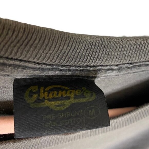 Vintage 90s Budweiser frogs Your Pad or Mine beer tee Changes single stitch M - Picture 8 of 14